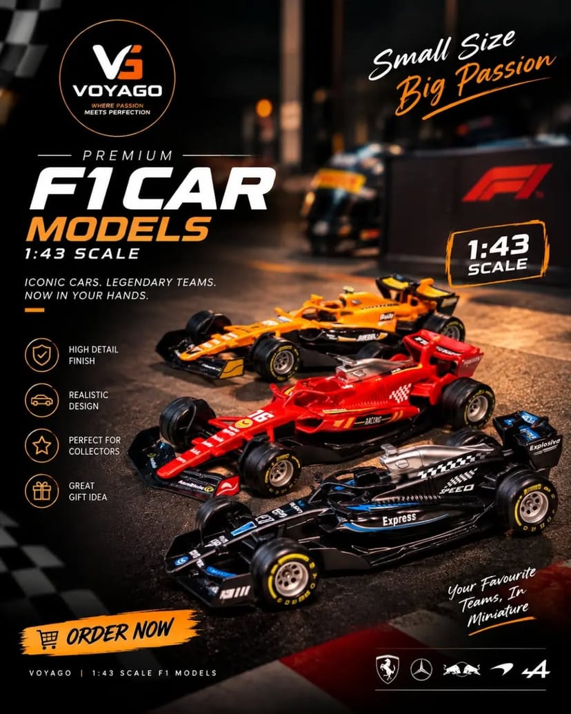 Formula 1 1:43 Scale Model Car - Image 1